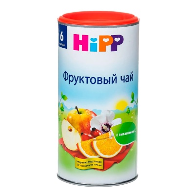 Чай Фруктовый гранулированный детский 200 г Hipp 3927 1